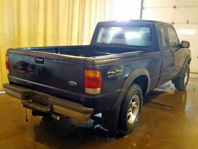 1FTZR15X2XPA00947 - 1999 FORD RANGER SUP BLUE photo 4