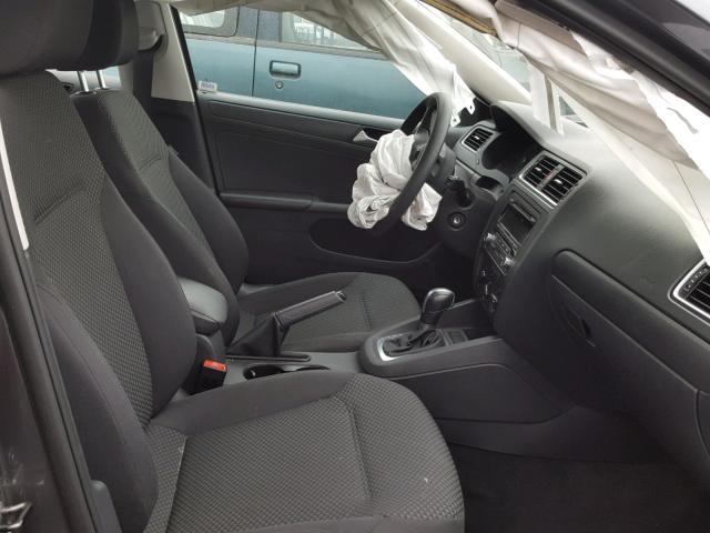 3VW2K7AJ5DM318571 - 2013 VOLKSWAGEN JETTA BASE Արծաթագույն լուսանկար 5