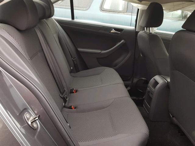 3VW2K7AJ5DM318571 - 2013 VOLKSWAGEN JETTA BASE Արծաթագույն լուսանկար 6