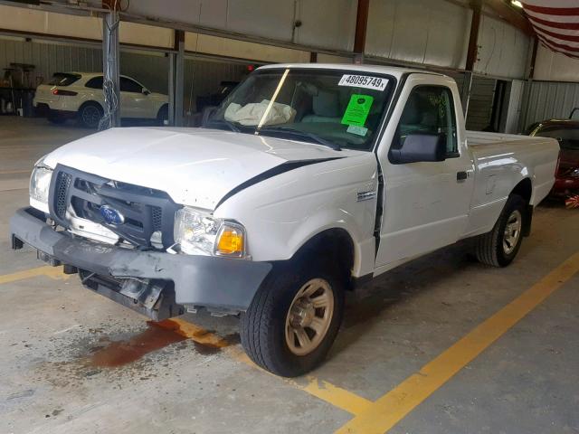 1FTKR1AE9BPA35922 - 2011 FORD RANGER WHITE photo 2