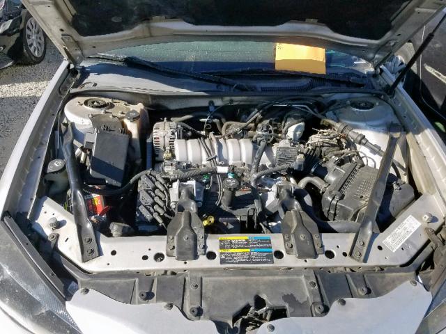 2G2WP552661250258 - 2006 PONTIAC GRAND PRIX SILVER photo 7
