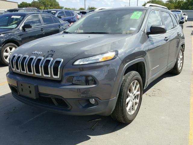 1C4PJMCS1GW104911 - 2016 JEEP CHEROKEE L GRAY photo 2