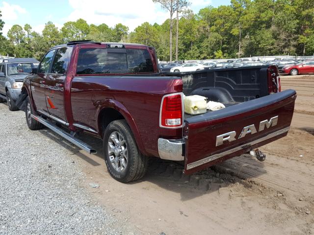 3C63R3KL7HG580521 - 2017 RAM 3500 LONGH RED photo 3