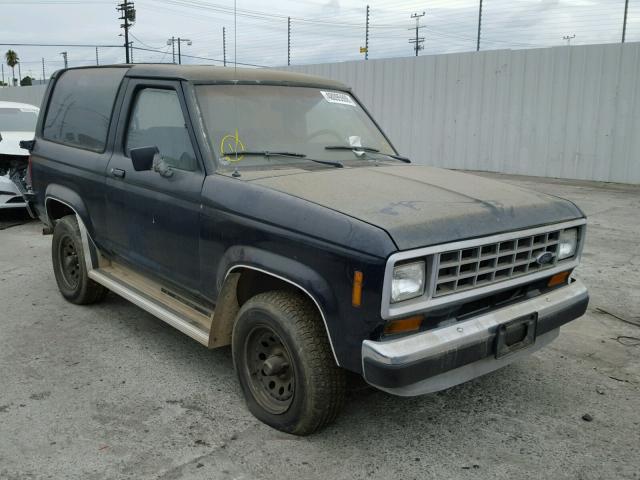 1FMCU12T3HUA72471 - 1987 FORD BRONCO II BLACK photo 1