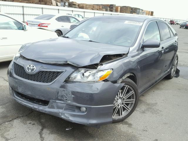 4T1BK46K07U520409 - 2007 TOYOTA CAMRY NEW CHARCOAL photo 2