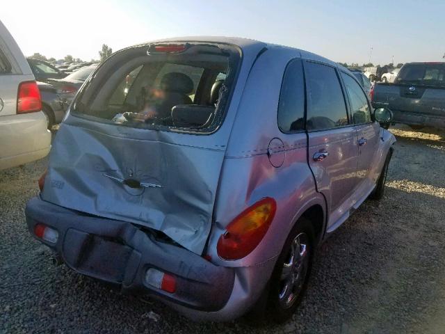 3C8FY4BB51T294958 - 2001 CHRYSLER PT CRUISER SILVER photo 4