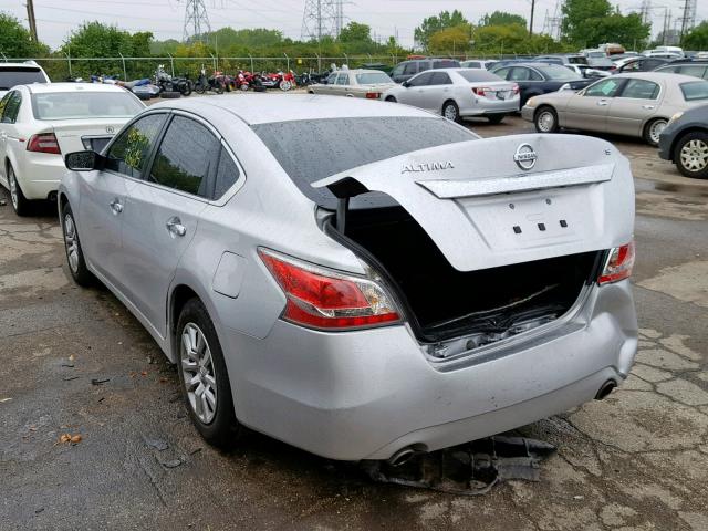 1N4AL3AP4FC262223 - 2015 NISSAN ALTIMA 2.5 SILVER photo 3