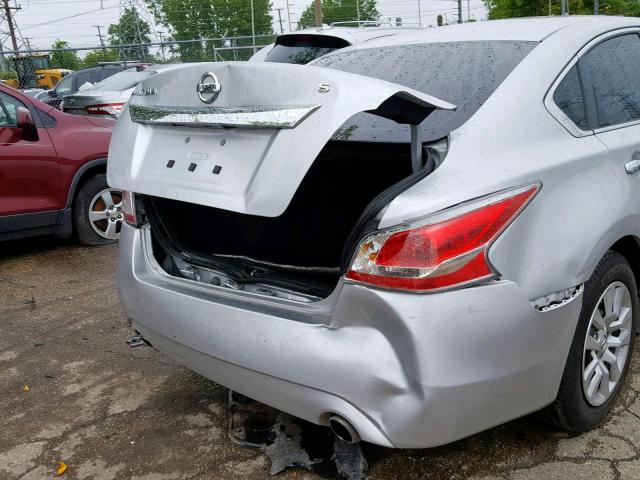 1N4AL3AP4FC262223 - 2015 NISSAN ALTIMA 2.5 SILVER photo 9