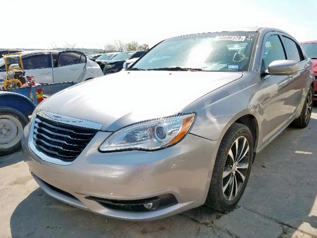 1C3CCBBB4EN150271 - 2014 CHRYSLER 200 TOURIN SILVER photo 2