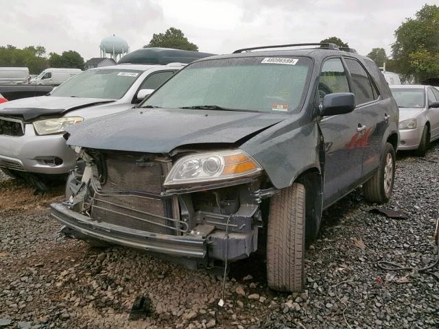 2HNYD18915H529566 - 2005 ACURA MDX TOURIN CHARCOAL photo 2