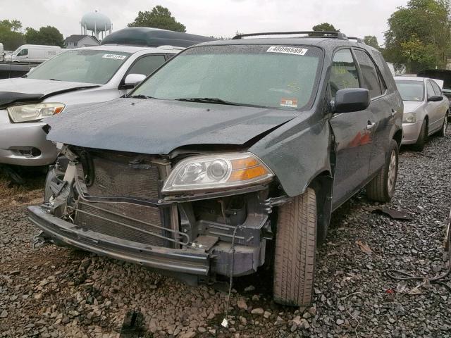 2HNYD18915H529566 - 2005 ACURA MDX TOURIN CHARCOAL photo 9