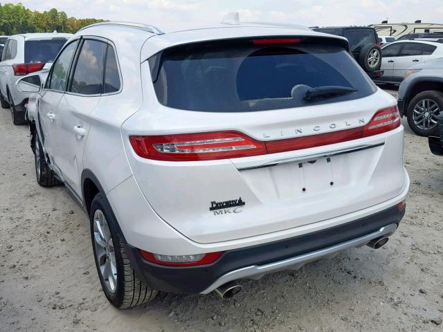 5LMCJ2C9XKUL18633 - 2019 LINCOLN MKC SELECT WHITE photo 3