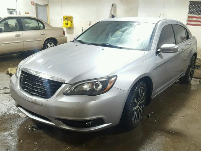 1C3CCBBG9DN727306 - 2013 CHRYSLER 200 TOURIN SILVER photo 2