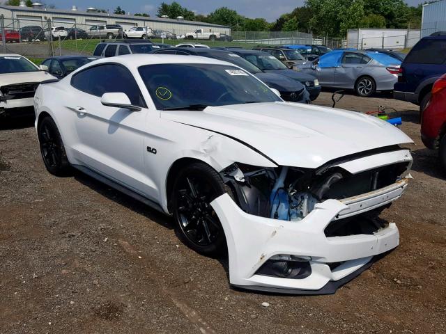 1FA6P8CF9G5229039 - 2016 FORD MUSTANG GT WHITE photo 1