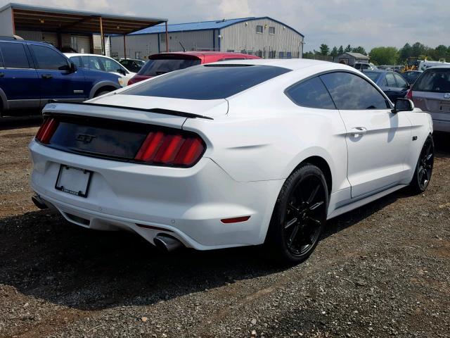 1FA6P8CF9G5229039 - 2016 FORD MUSTANG GT WHITE photo 4