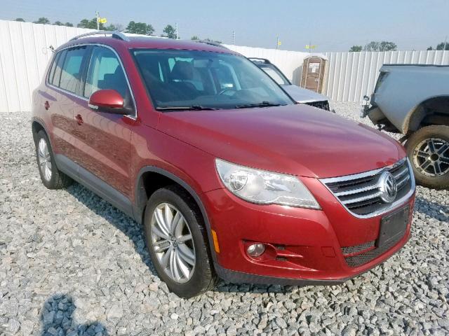 WVGBV75N89W519231 - 2009 VOLKSWAGEN TIGUAN SE RED photo 1