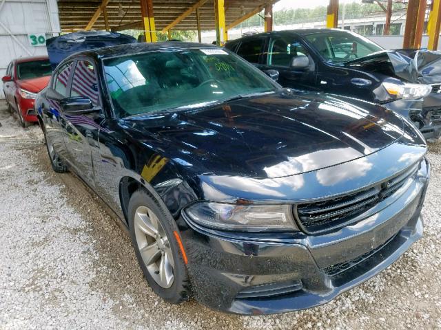 2C3CDXHGXGH187284 - 2016 DODGE CHARGER SX BLACK photo 1