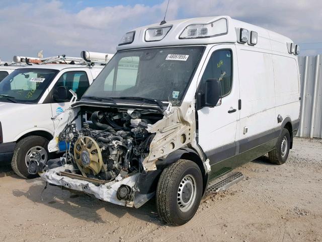 WD3PE7CD3HP412904 - 2017 MERCEDES-BENZ SPRINTER 2 WHITE photo 2