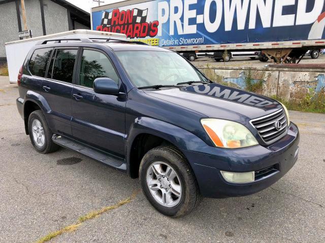 JTJBT20X550093921 - 2005 LEXUS GX 470 BLUE photo 1