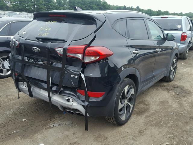 KM8J3CA29GU034644 - 2016 HYUNDAI TUCSON LIM BLACK photo 4