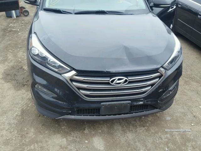 KM8J3CA29GU034644 - 2016 HYUNDAI TUCSON LIM BLACK photo 7