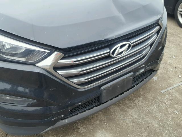 KM8J3CA29GU034644 - 2016 HYUNDAI TUCSON LIM BLACK photo 9