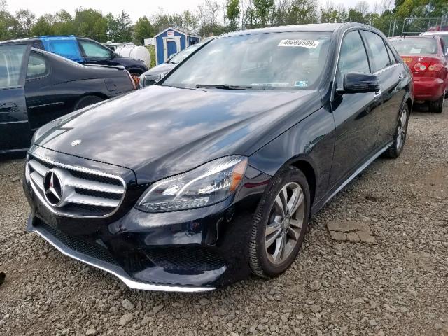 WDDHF9HBXGB175596 - 2016 MERCEDES-BENZ E 250 BLUE BLACK photo 2