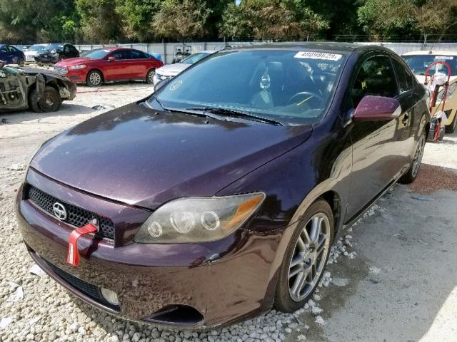 JTKDE167090295832 - 2009 TOYOTA SCION TC მუქწითელი ფოტო 2