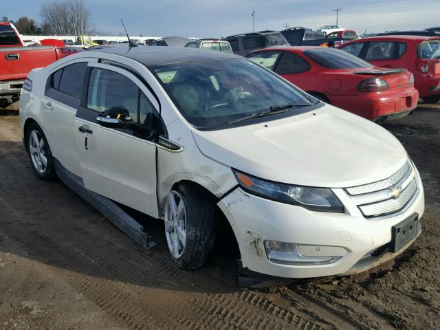 1G1RE6E44CU123135 - 2012 CHEVROLET VOLT WHITE photo 1