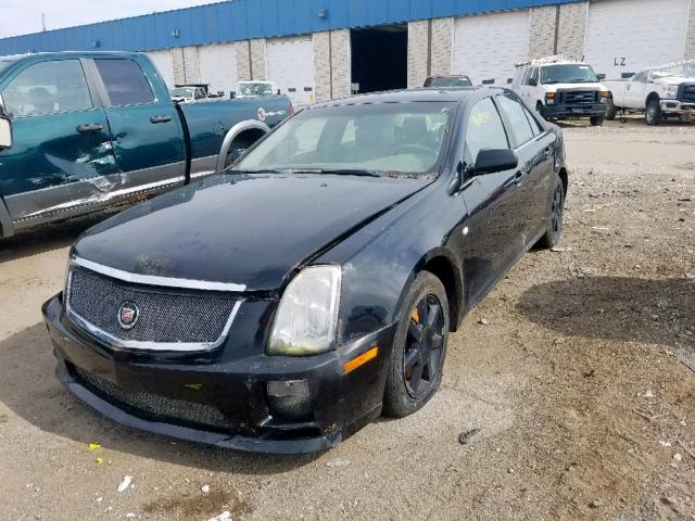 1G6DW677X60175177 - 2006 CADILLAC STS BLACK photo 2