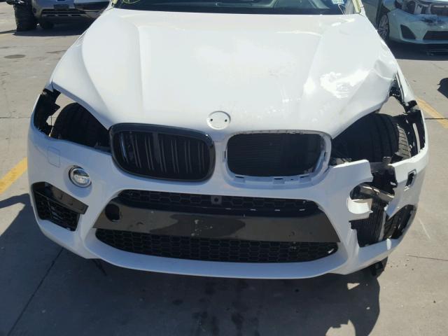 5YMKT6C57G0R77924 - 2016 BMW X5 M WHITE photo 9