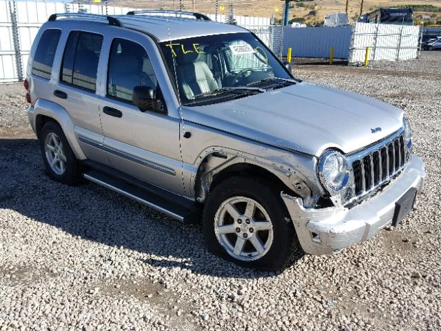 1J4GL58K86W238770 - 2006 JEEP LIBERTY LI SILVER photo 1