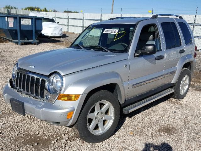 1J4GL58K86W238770 - 2006 JEEP LIBERTY LI SILVER photo 2