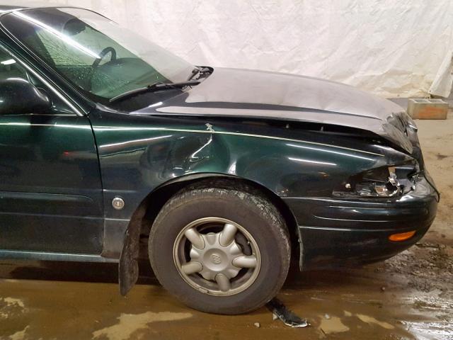 1G4HP54K91U166739 - 2001 BUICK LESABRE CU GREEN photo 9