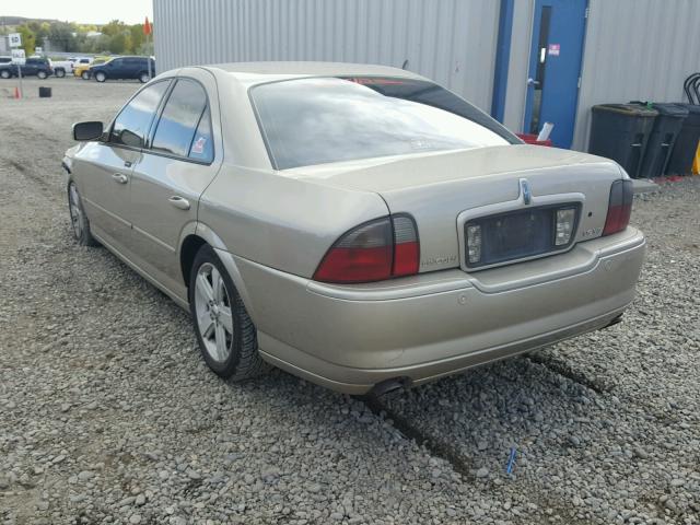 1LNHM87A46Y619971 - 2006 LINCOLN LS BROWN photo 3