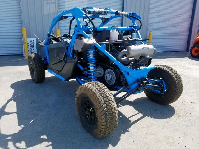 3JBVVAW28KK000154 - 2019 CAN-AM MAVERICK X BLUE photo 3