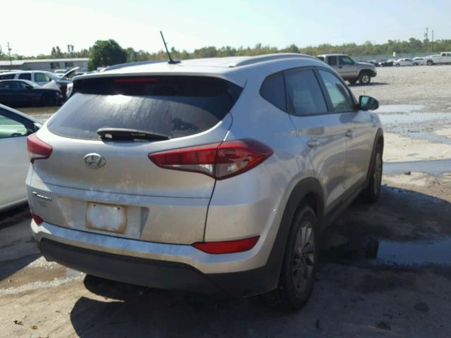 KM8J33A49GU138777 - 2016 HYUNDAI TUCSON LIM SILVER photo 4