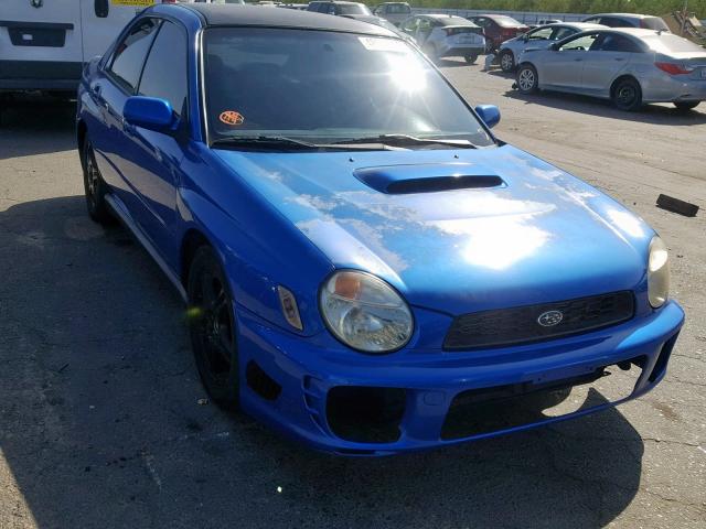 JF1GD29672G514207 - 2002 SUBARU IMPREZA WR BLUE photo 1