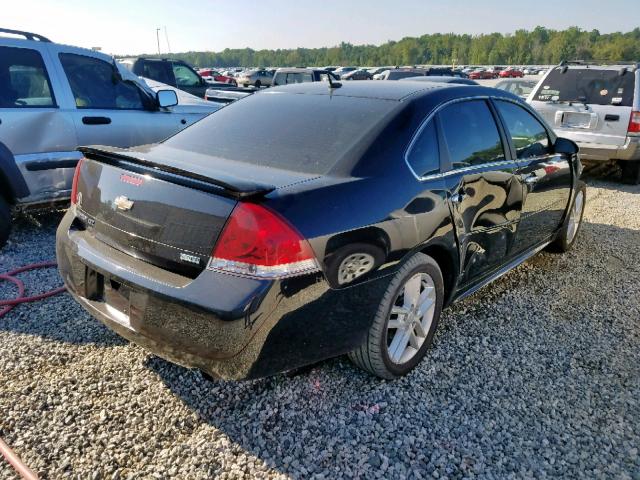 2G1WC5E31D1240985 - 2013 CHEVROLET IMPALA LTZ BLACK photo 4