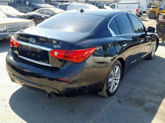 JN1EV7AP4HM740041 - 2017 INFINITI Q50 PREMIU BLACK photo 4