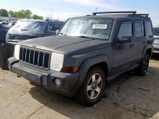 1J8HG48K26C337751 - 2006 JEEP COMMANDER ნაცრისფერი ფოტო 2
