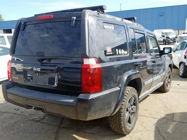 1J8HG48K26C337751 - 2006 JEEP COMMANDER ნაცრისფერი ფოტო 4