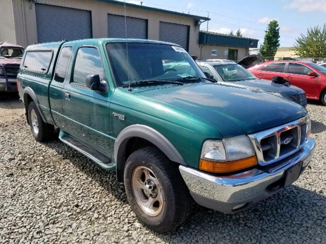 1FTZR15XXXPC01933 - 1999 FORD RANGER SUP GREEN photo 1