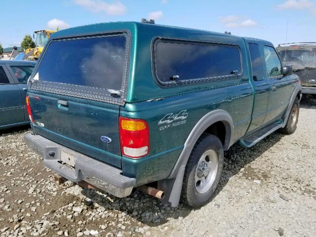 1FTZR15XXXPC01933 - 1999 FORD RANGER SUP GREEN photo 4