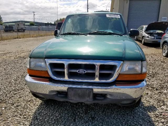 1FTZR15XXXPC01933 - 1999 FORD RANGER SUP GREEN photo 9