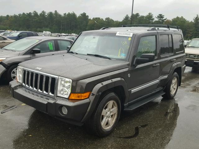 1J8HG58N66C337560 - 2006 JEEP COMMANDER GREEN photo 2
