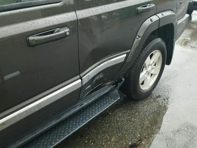 1J8HG58N66C337560 - 2006 JEEP COMMANDER GREEN photo 9