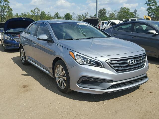 5NPE34AF0HH541054 - 2017 HYUNDAI SONATA SPO SILVER photo 1