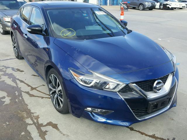 1N4AA6AP4HC453599 - 2017 NISSAN MAXIMA 3.5 BLUE photo 1