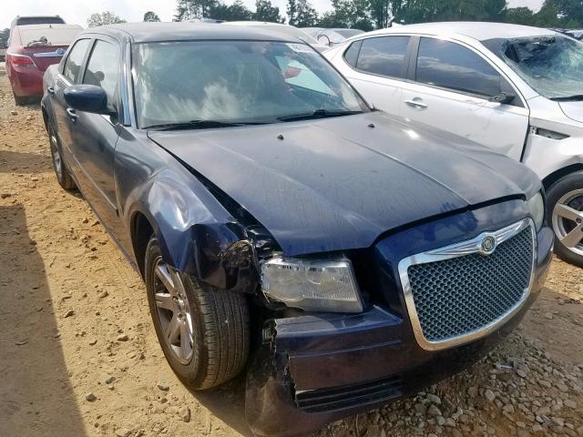 2C3LA43R87H880452 - 2007 CHRYSLER 300 BLUE photo 1